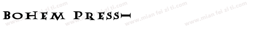 Bohem Press字体转换